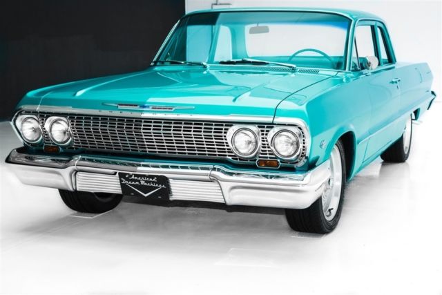 1963 Chevrolet Bel Air/150/210 4-Spd PS PB New Chrome - photo 10