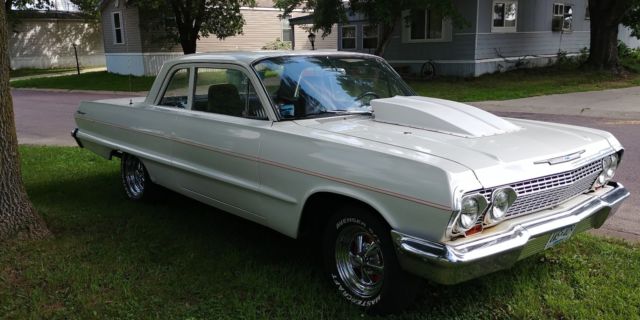 1963 Chevrolet Biscayne 350 3 Speed on the floor, Dual Flow master Exhaust Posi 1963 Chevrolet Impala Biscayne