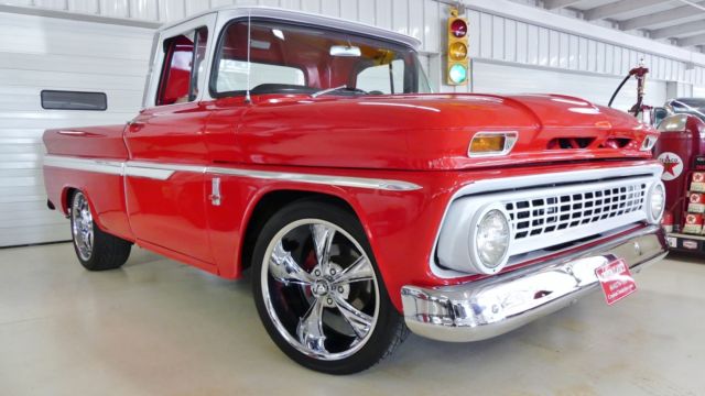 1963 Chevrolet C-10 Custom 1 Red Pickup 350 Automatic 1963 Chevrolet C-10 Custom