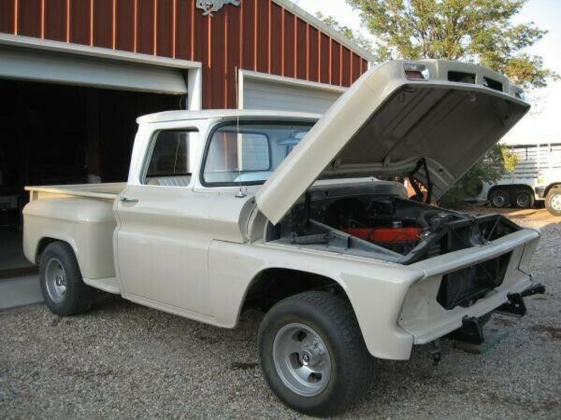 1963 Chevrolet C-10 SWB stepside big back window 1963 Chevrolet C-10 SWB STEPSIDE