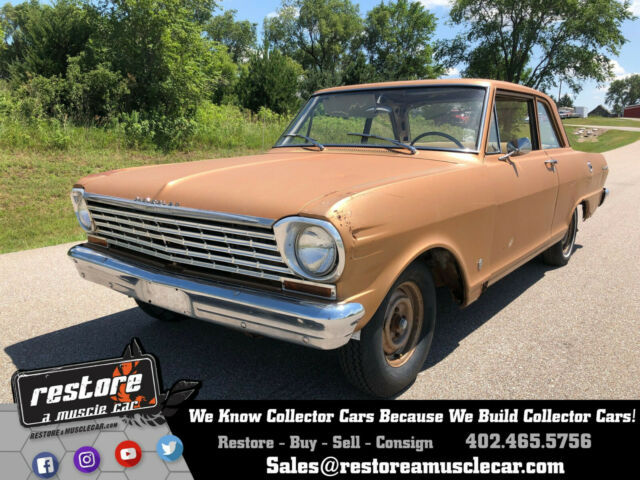 1963 Chevrolet Chevy II, 2dr, 194ci 6cyl, 3 Spd Man, 88k miles, One Family Owned 1963 Chevrolet Nova Chevy II, 6cyl, 3 spd, 88k, 1 Family Owned