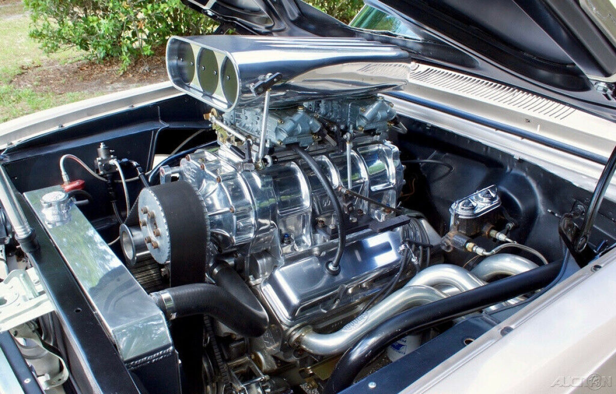 1963 Chevrolet Nova Supercharged Dart 383 Stroker / Full Cage / Custom Frame - photo 10