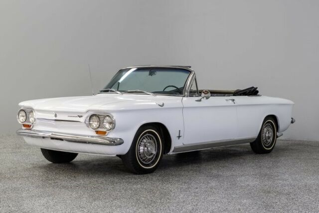 1963 Chevrolet Corvair 13059 Miles White Convertible 145ci 4-Spd Manual 1963 Chevrolet Corvair --