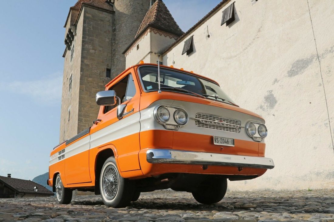 1963 Chevrolet Corvair 95 Rampside Pickup Truck - photo 5
