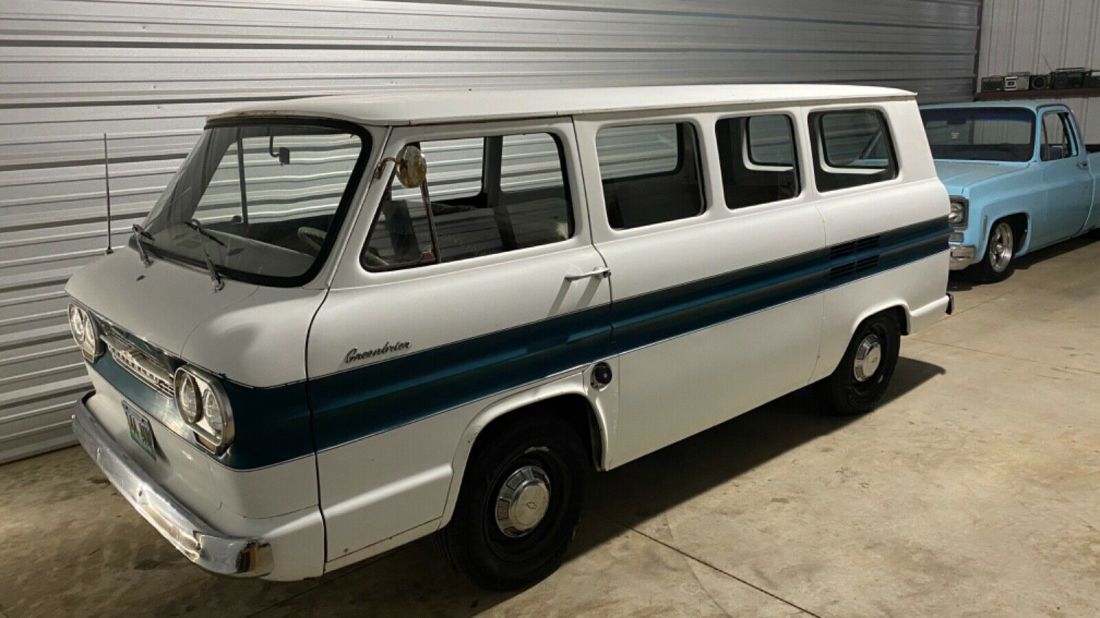 1963 chevrolet corvair greenbrier van rare not vw bus 1963 Chevrolet Corvair
