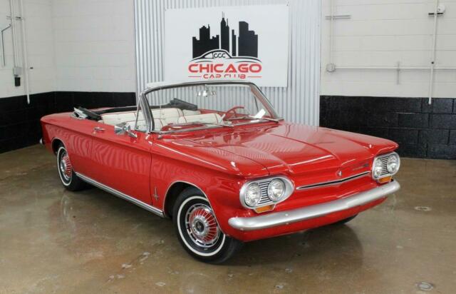 1963 Chevrolet Corvair Monza 4spd, Red, VIDEO 1963 Chevrolet Corvair