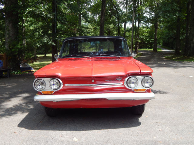 1963 Chevrolet Corvair Monza 900 Convertible 2 Speed automatic 1963 Chevrolet Corvair