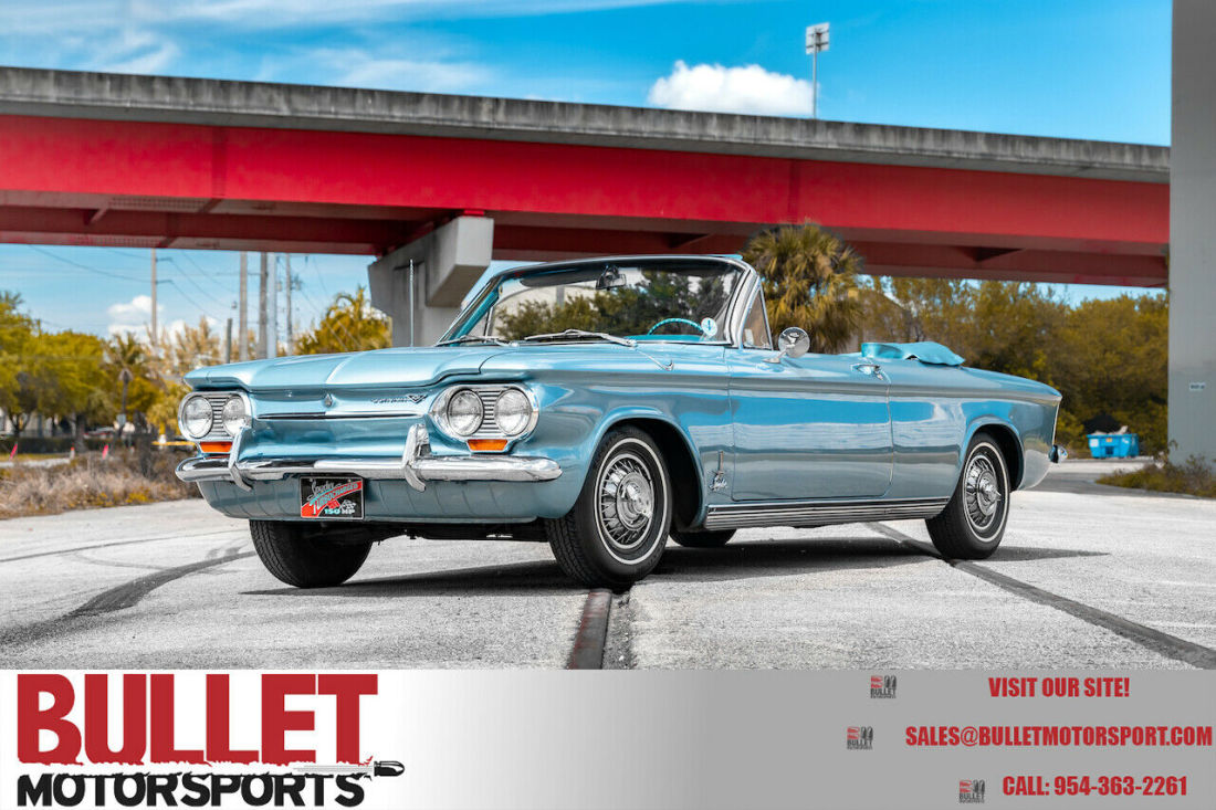 1963 Chevrolet Corvair Spyder Convertible, Turn-Key Cruiser, In Great Condition! 1963 Chevrolet Corvair - Video Inside!