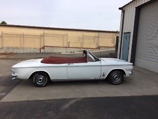 1963 CHEVROLET CORVAIR TURBO MONZA SPYDER CONVERTIBLE 1963 Chevrolet Corvair Spyder