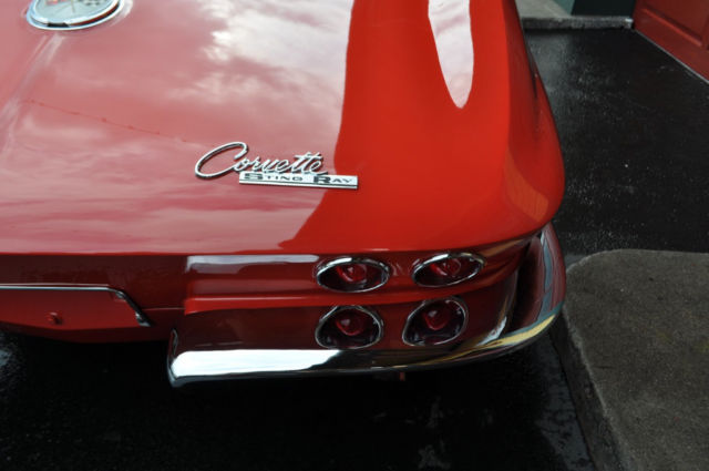1963 Chevrolet Corvette 1963 Born Riverside Red/Black 4sp - photo 12