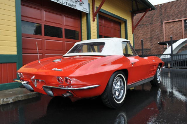 1963 Chevrolet Corvette 1963 Born Riverside Red/Black 4sp - photo 4