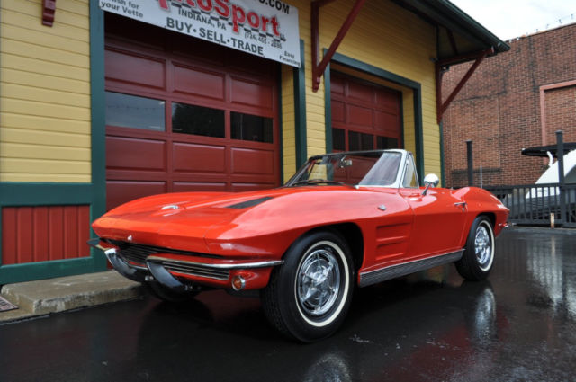 1963 Chevrolet Corvette 1963 Born Riverside Red/Black 4sp - photo 8