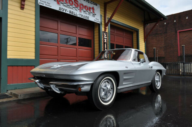 1963 Chevrolet Corvette 1963 Sebring Silver/Red #'s Matching 4sp Coupe! - photo 6
