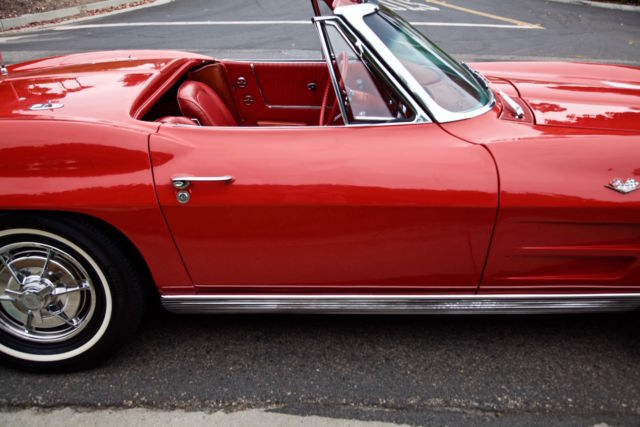 1963 Chevrolet Corvette 327 340HP Roadster Rare Restored SoCal - photo 12