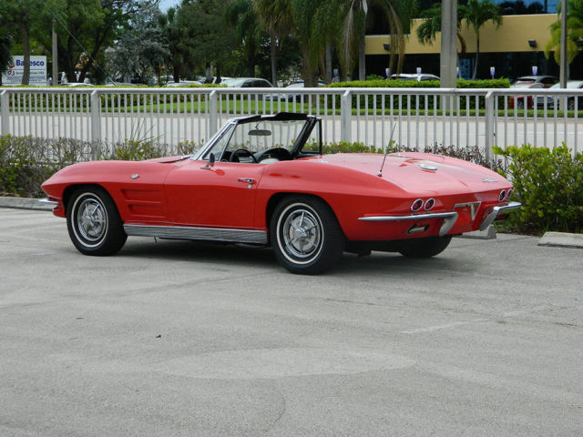 1963 Chevrolet Corvette #S MATCHING 327/300HP 4 SPEED CONVERTIBLE - photo 2