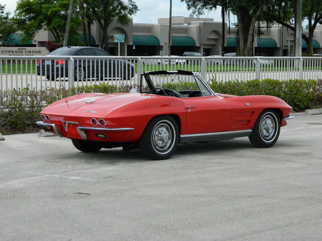 1963 Chevrolet Corvette #S MATCHING 327/300HP 4 SPEED CONVERTIBLE - photo 8