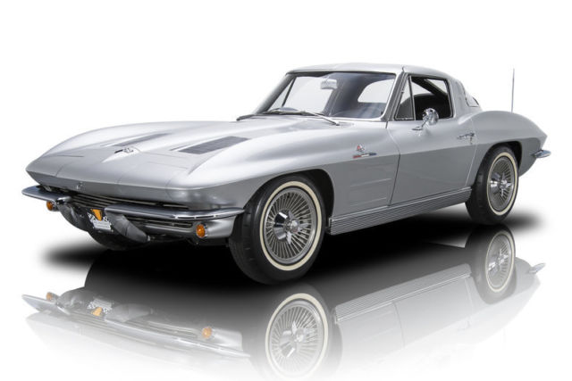 1963 Chevrolet Corvette 64067 Miles Sebring Silver Coupe 327 L84 FI V8 4 Speed 1963 Chevrolet Corvette --