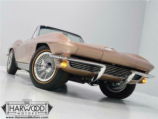 1963 Chevrolet Corvette Convertible 148 Miles Saddle Tan 327 cubic inch V8 4-s 1963 Chevrolet Corvette --