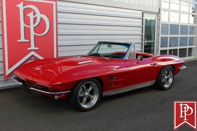 1963 Chevrolet Corvette Convertible Resto-Mod 0 Victory Red 1963 Chevrolet Corvette Convertible Resto-Mod