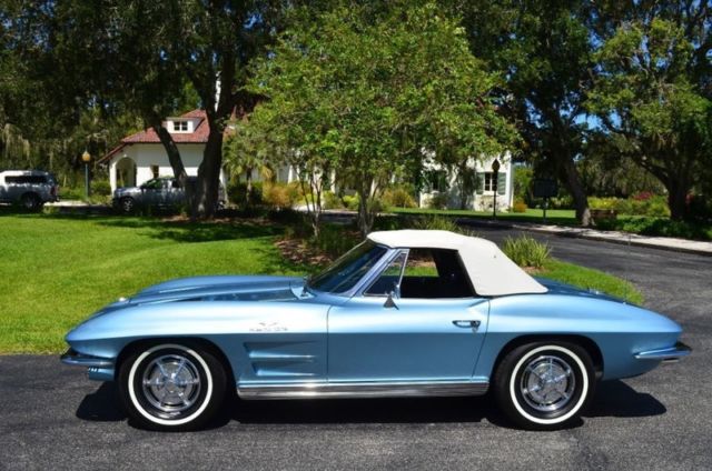 1963 Chevrolet Corvette Convertible W/#'s Matching Small Block - photo 3