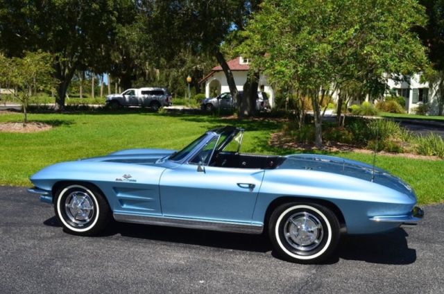 1963 Chevrolet Corvette Convertible W/#'s Matching Small Block - photo 4