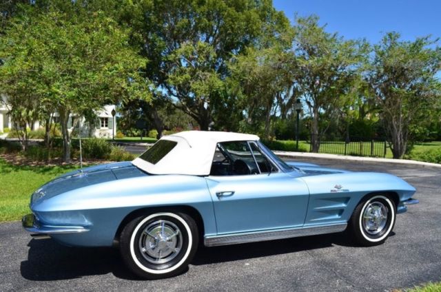 1963 Chevrolet Corvette Convertible W/#'s Matching Small Block - photo 6