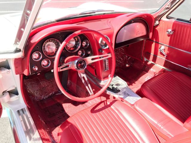 1963 Chevrolet Corvette Restored*#sMatch250hp*Auto*White/Red*SplitWindow - photo 9