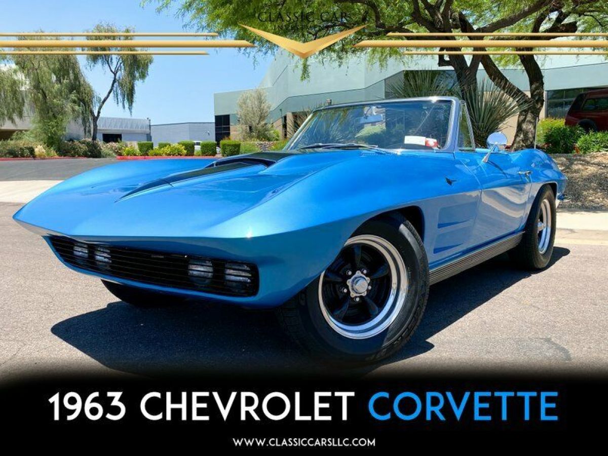 1963 Chevrolet Corvette Roadster - Mild 70's Custom Look - Great Cruiser - WOW! 1963 Chevrolet Corvette Convertible