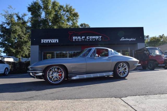 1963 Chevrolet Corvette Spilt Window 63 Miles Silver Coupe V8 6.2L Manual 6-Spee 1963 Chevrolet Corvette Spilt Window