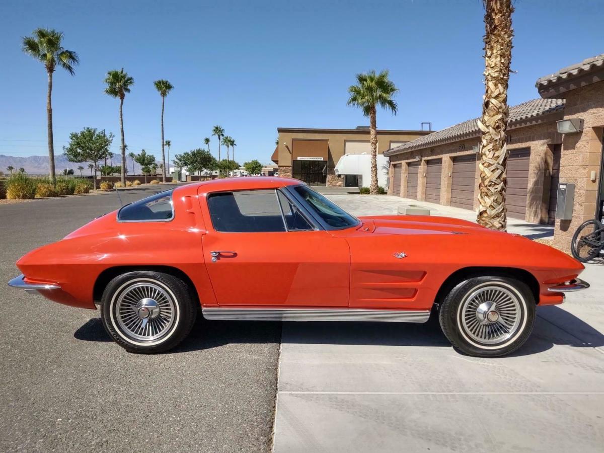 1963 Chevrolet Corvette Split Window! #'s Match 327/340 HP! 76,000!