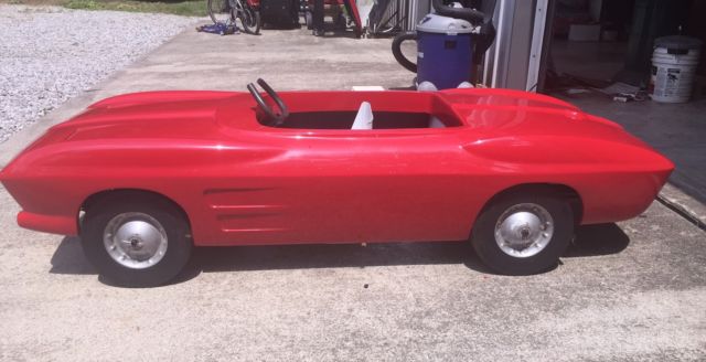 1963 Chevrolet Corvette Stingray Promotional Kiddie Car Barry Toycraft VERY RARE 1963 Chevrolet Corvette Corvette Barry Toycraft Promotional Stingray