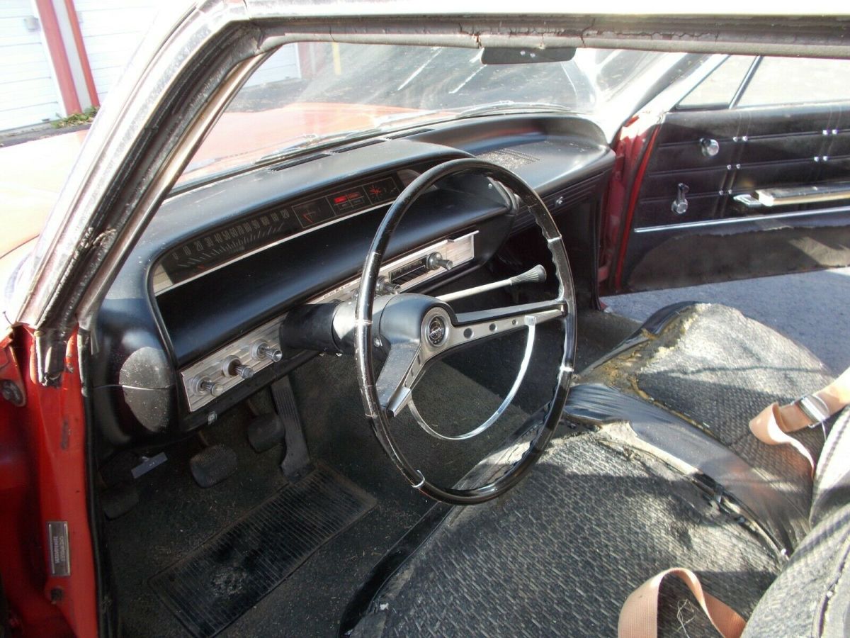1963 Chevrolet Impala impala cloth/vinyl interior bench seat original - photo 13