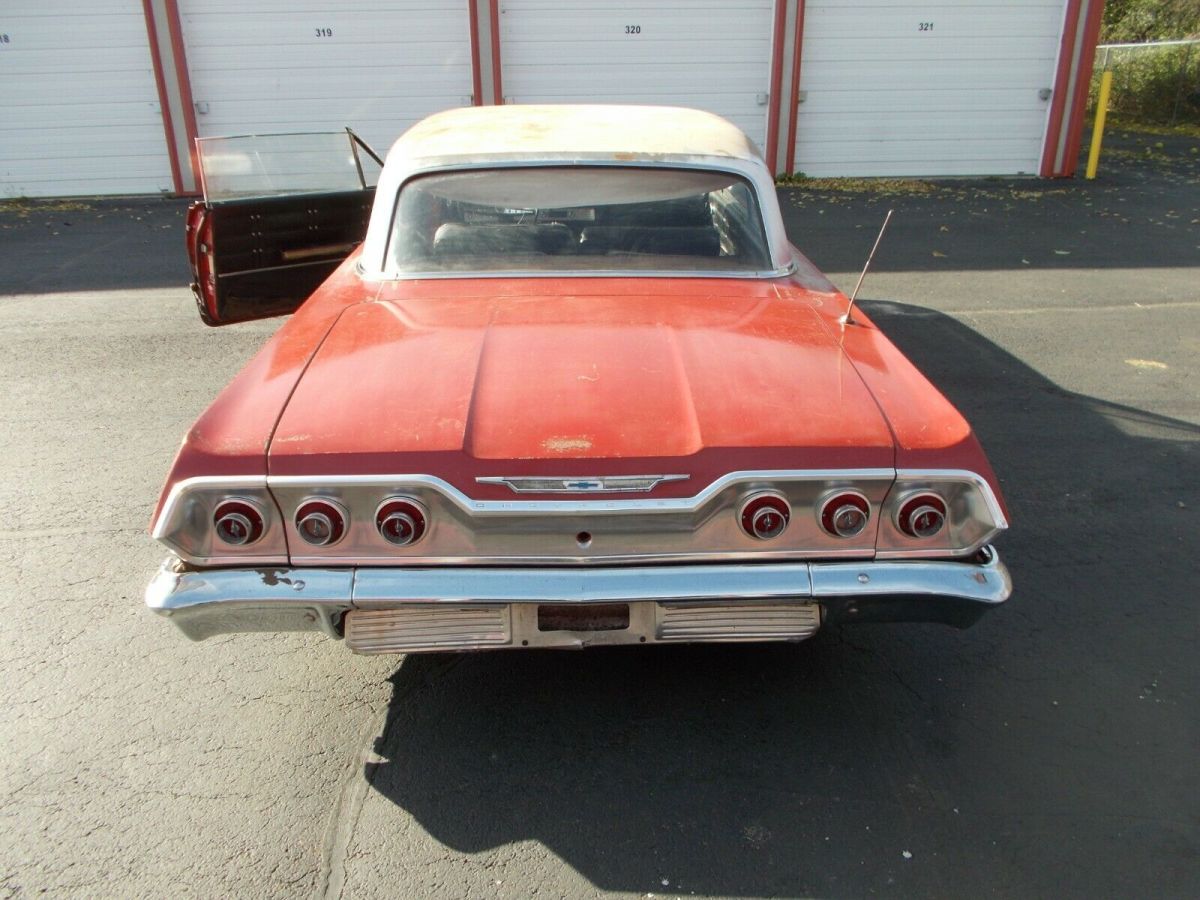 1963 Chevrolet Impala impala cloth/vinyl interior bench seat original - photo 2