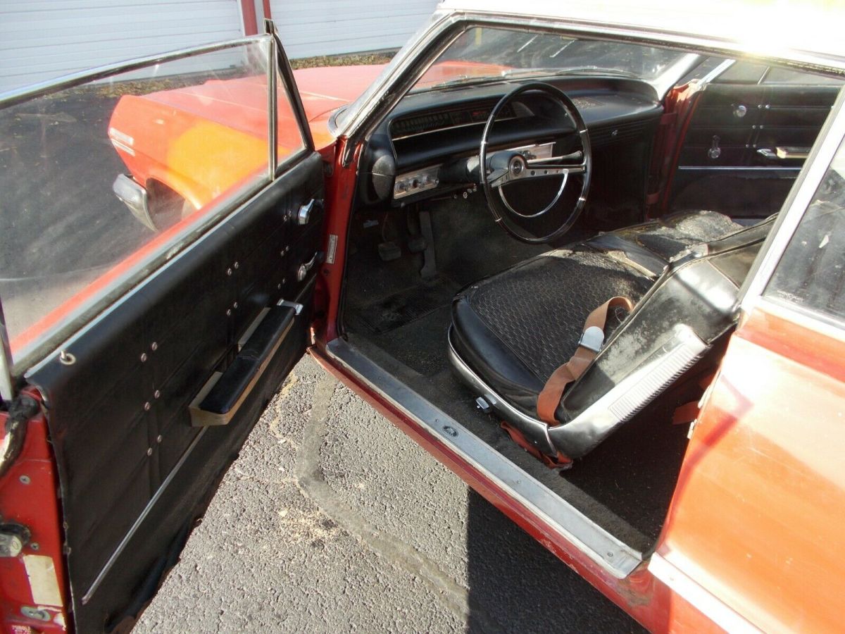 1963 Chevrolet Impala impala cloth/vinyl interior bench seat original - photo 5