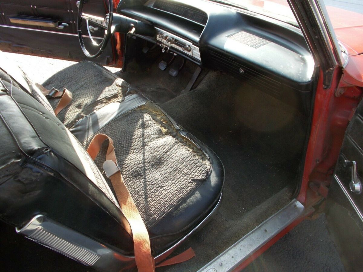 1963 Chevrolet Impala impala cloth/vinyl interior bench seat original - photo 7