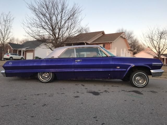 1963 Chevrolet Impala Sport coule 2dr Lowrider - photo 4