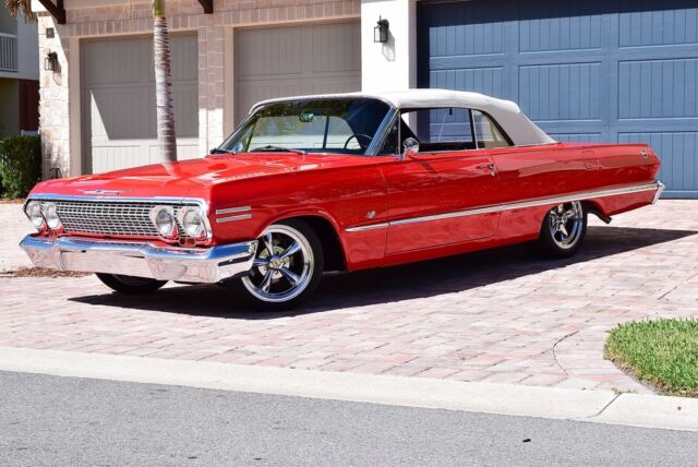 1963 Chevrolet Impala 454 Frame Off Restoration 1963 Chevrolet Impala Convertible