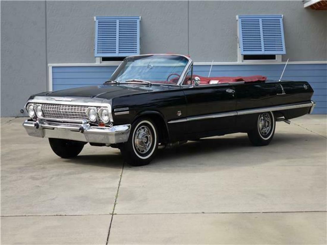 1963 Chevrolet Impala - Matching Numbers 409 - Tuxedo Black 1963 Chevrolet Impala