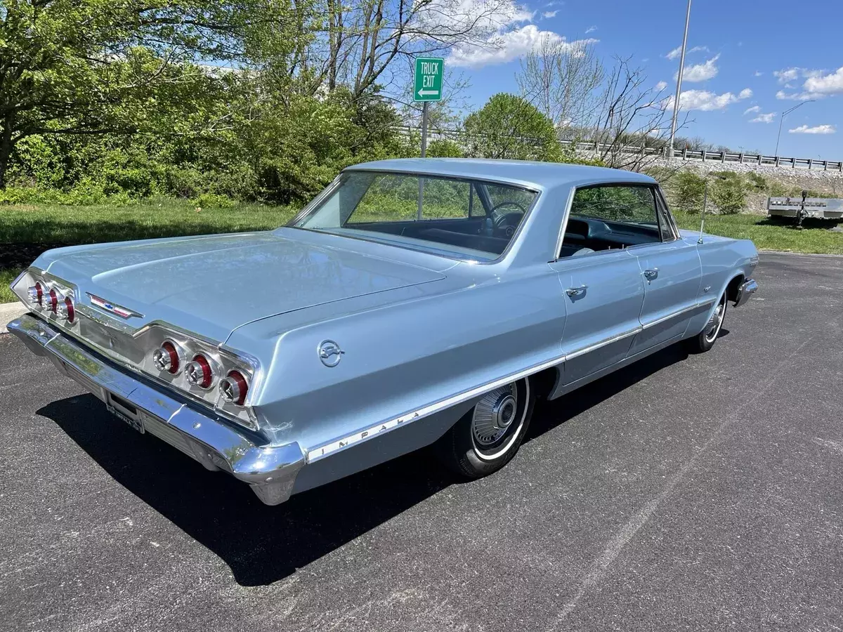 1963 Chevrolet Impala Sedan Blue 1963 Chevrolet Impala