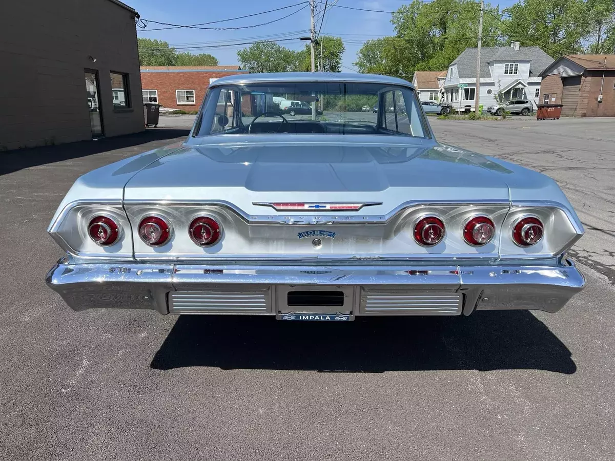 1963 Chevrolet Impala Sedan Blue Sport Sedan 1963 Chevrolet Impala Sport Sedan