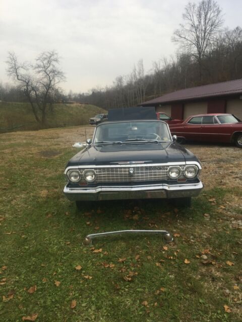 1963 Chevrolet Impala SS, 33,227 Miles, 283 Engine, Powerglide Project Car 1963 Chevrolet Impala SS