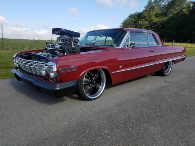 1963 Chevrolet Impala SS Supercharged Big Block Pro Street Muscle Rod Classic 1963 Chevrolet Impala SS