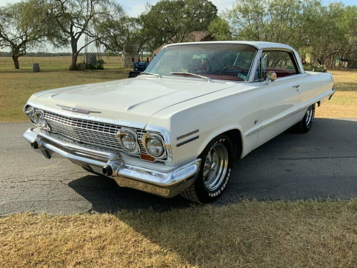 1963 Chevrolet Impala Super Sport 2dr hardtop V8 Auto 1687 Miles White Hardtop 3 1963 Chevrolet Impala Super Sport 2dr hardtop V8 Auto