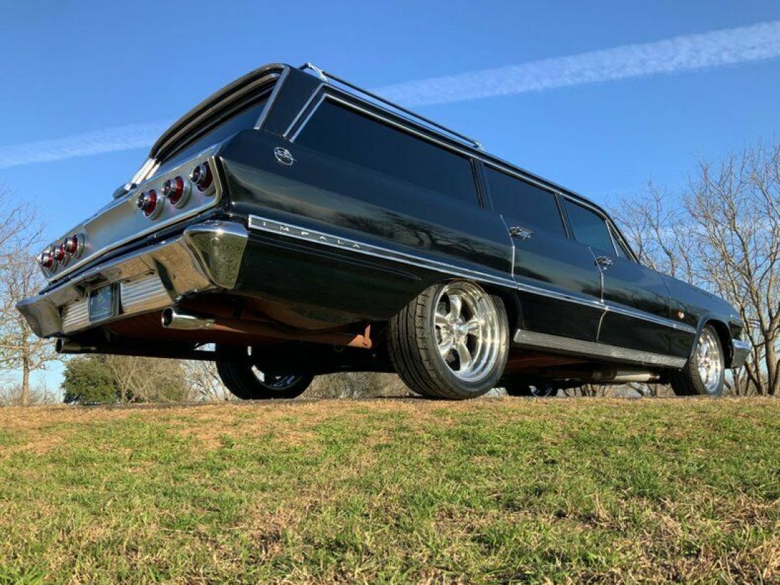 1963 Chevrolet Impala Wagon, Factory A/C, PS, PB, PW, Power Seats - photo 6