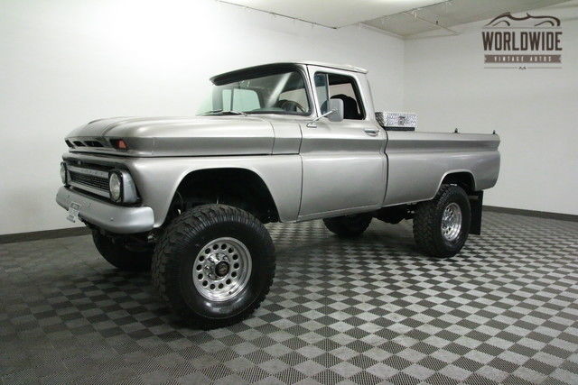 1963 CHEVROLET LONGBED 4X4 RESTORED AND LIFTED 4X4 PS. PB. WOW! 1963 Chevrolet LONGBED 4X4 RESTORED AND LIFTED 4X4 PS. PB. WOW!