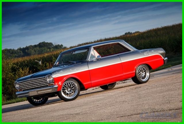 1963 Chevrolet Nova II Resto Mod, Pro Touring, 350ci V8, XXR Wheels, Muscle Car 1963 Chevrolet Nova