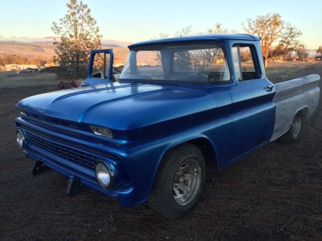 1963 CHEVY C-10 PICKUP SWB SHORT WIDE BOX RARE BIG WINDOW CAB CHEVROLET PROJECT 1963 Chevrolet C-10
