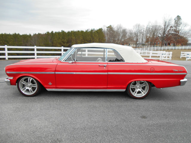 1963 CHEVY II RESTO MOD CONVERTIBLE 1963 Chevrolet Nova RESTO MOD CONVERTIBLE