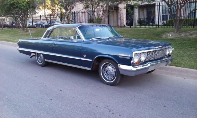 1963 chevy impala 327 4 speed a/c only 62,000 original miles 1963 Chevrolet Impala