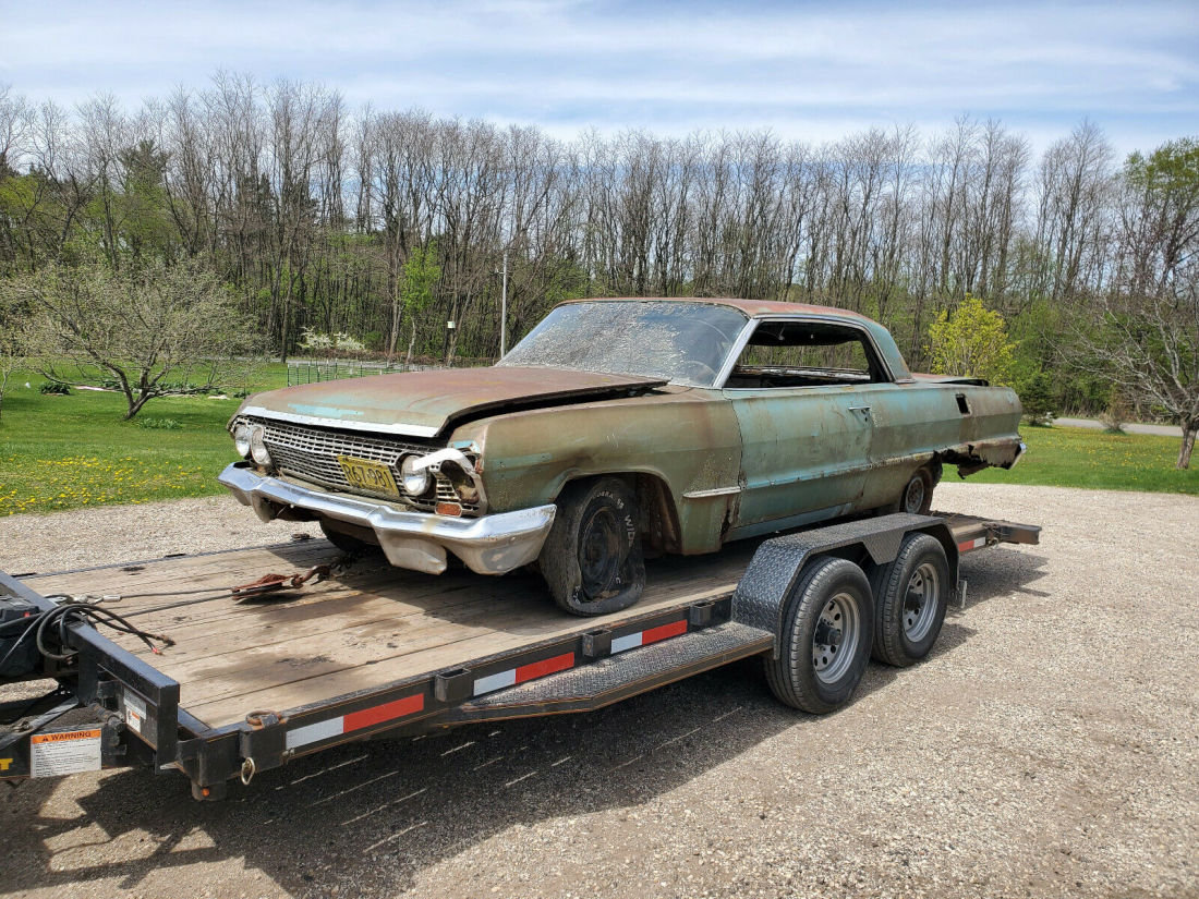 1963 chevy impala ss 2 door hardtop restoration parts car 1963 Chevrolet Impala
